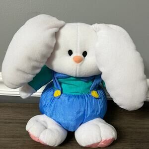 Vintage‎ 1994 Gibson Greetins Nylon Parachute Easter Bunny Plush